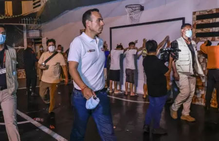 Presidente Jer� ejecut� operativo inopinado en penal de Huacho.