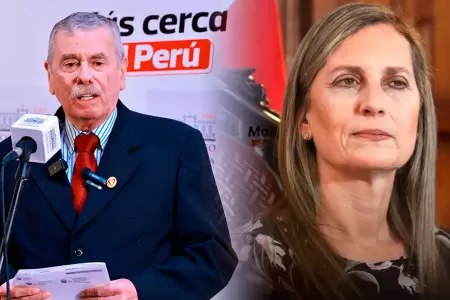 Rospigliosi descarta que Maricarmen Alva reemplace a Jer� en la Presidencia.