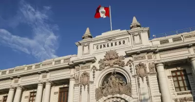 Frontis del Congreso de la Rep�blica.