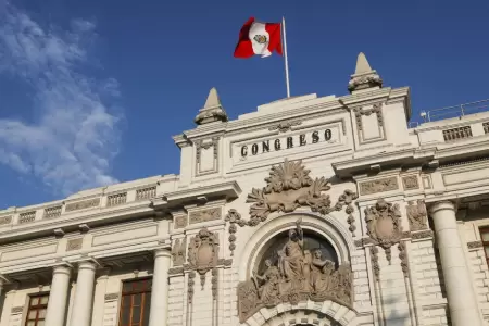 Frontis del Congreso de la Rep�blica.