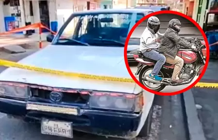 Hombre fue emboscado y amenazado por sujetos en moto.