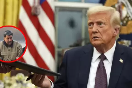 Donald Trump habl� sobre un arma secreta usada en Venezuela.