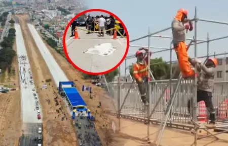 Se inici� la construcci�n de puentes provisionales tras el atropello en la v�a.