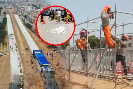 Se inici� la construcci�n de puentes provisionales tras el atropello en la v�a.