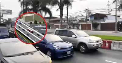 Hoy inicia la marcha blanca del plan de desv�o vehicular en la Av. Javier Prado