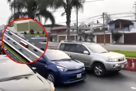 Hoy inicia la marcha blanca del plan de desv�o vehicular en la Av. Javier Prado