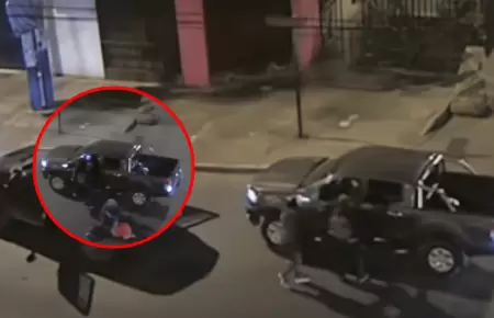 Delincuentes armados enca�onan a conductor y roban su camioneta