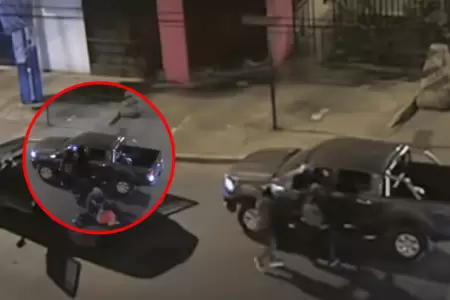 Delincuentes armados enca�onan a conductor y roban su camioneta