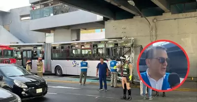 Presidente de ATU sostiene que protocolos se activaron correctamente en accident