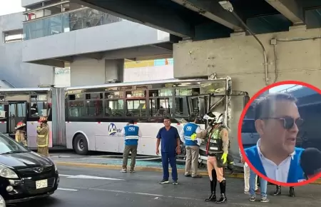 Presidente de ATU sostiene que protocolos se activaron correctamente en accident