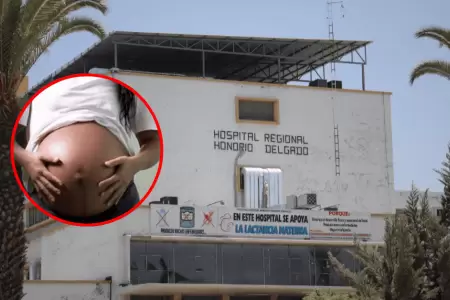 Reclusa embarazada burla la seguridad y fuga del hospital Honorio Delgado