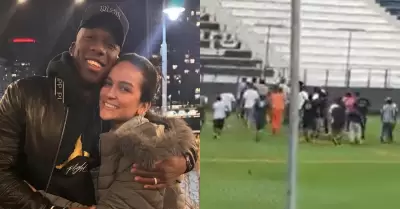 Daniela Darcourt sali� en defensa de Luis Adv�ncula.