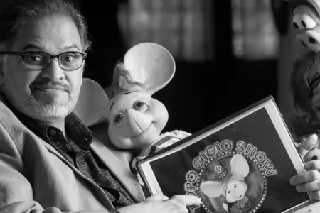 Muri� Gabriel Garz�n, la voz de Topo Gigio.