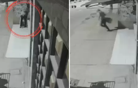 Prenden explosivo a exterior de tienda en Tumbes