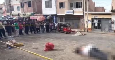 Mototaxista falleci� tras ser atacado en transitada zona de Huacho.