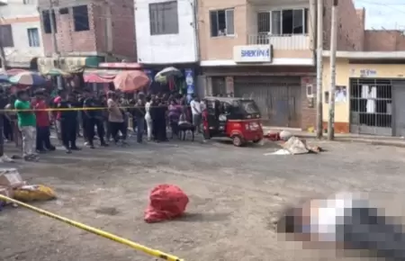 Mototaxista falleci� tras ser atacado en transitada zona de Huacho.