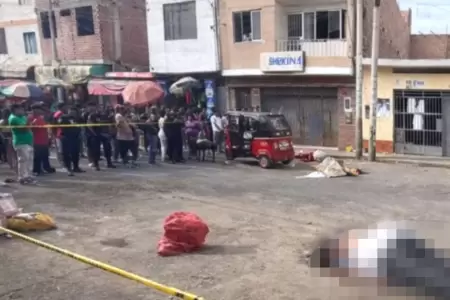 Mototaxista falleci� tras ser atacado en transitada zona de Huacho.