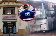 ATU niega abandono y asegura acompa�ar a v�ctimas del accidente del Metropolitano tras denuncias de familiares