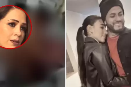 Samahara Lobat�n y Bryan Torres contin�an viviendo juntos tras agresi�n