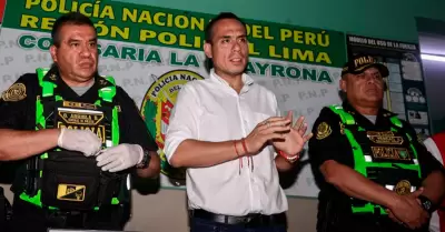 Jos� Jer� en operativo policial.