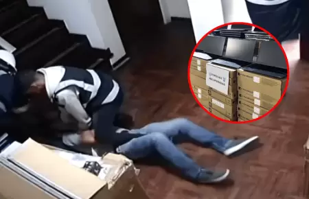 Capturan a menor de 17 a�os implicado en el robo de 500 laptops