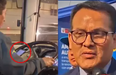 ATU suspendi� a chofer del Metropolitano que manejaba con celular.