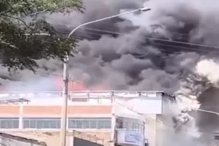 Incendio en Trujillo