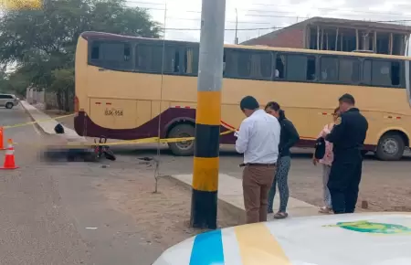 Mujer perdi� la vida en accidente vehicular en Ica.
