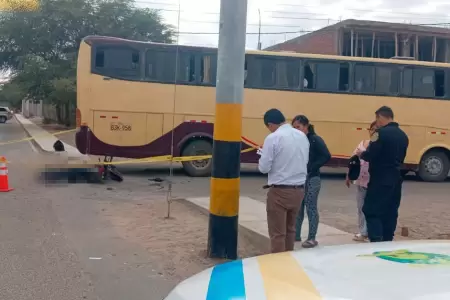 Mujer perdi� la vida en accidente vehicular en Ica.