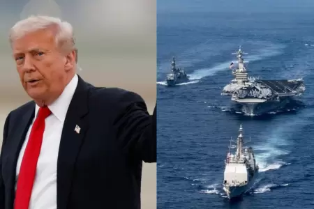 Flota estadounidense marcha rumbo a Ir�n