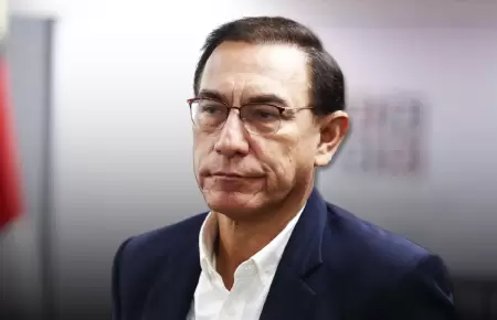 Poder Judicial rechaz� que Vizcarra enfrente proceso en libertad.