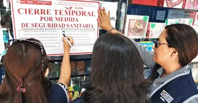 Cuatro boticas fueron clausuradas en El Agustino por vender medicamentos vencido