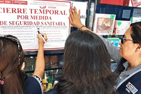 Cuatro boticas fueron clausuradas en El Agustino por vender medicamentos vencido