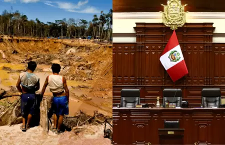 Congreso plantea p�rdida de esca�o a sentenciados por miner�a ilegal.