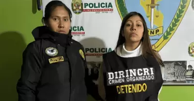 Bolivia entreg� a Per� a Keysi Salvatierra vinculada a banda criminal 'Los Pulpo