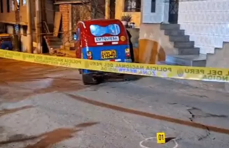 Mototaxistas fueron atacados a balazos por extorsionadores en SJL.