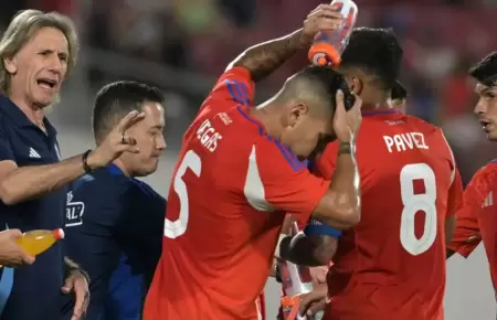 Ricardo Gareca llen� de elogios a Esteban Pavez.