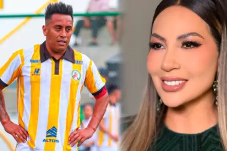 Pamela L�pez tras mensaje de Christian Cueva en redes.