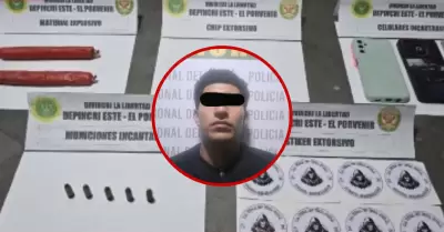 Dos adolescentes capturados en Trujillo