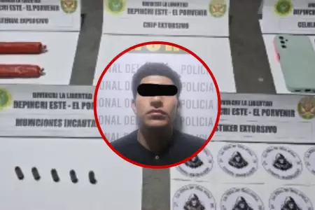 Dos adolescentes capturados en Trujillo