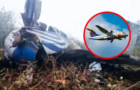 Pasajeros y tripulantes murieron tras accidente a�reo.