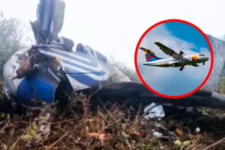 Pasajeros y tripulantes murieron tras accidente a�reo.