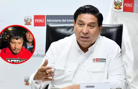 Ministro Vicente Tiburcio habl� tras la extradici�n de Erick Moreno 'El Monstruo