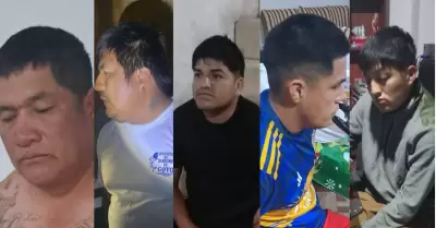 Ocho detenidos tras megaoperativo en Huacho