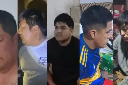 Ocho detenidos tras megaoperativo en Huacho