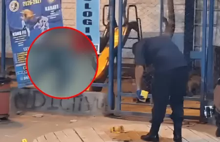 Un hombre fue acribillado a balazos en losa deportiva durante campeonato