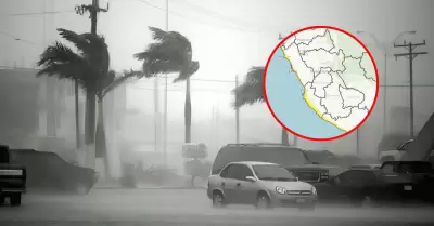 26 provincias de la Costa en alerta por vientos moderados