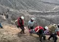Ica: Minero artesanal es rescatado con vida tras 30 horas de atrapado en un socav�n