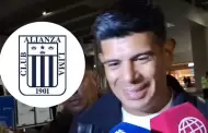 Esteban Pavez llegó a la capital para unirse a las filas de Alianza Lima: "Hay un gran equipo"
