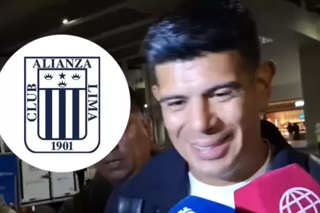 Esteban Pavez lleg� a la capital para unirse a las filas de Alianza Lima.